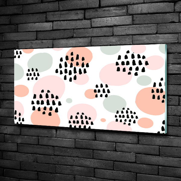 Quadro in verde Sfondo astratto