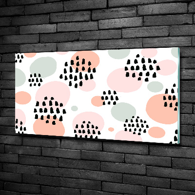 Quadro in verde Sfondo astratto