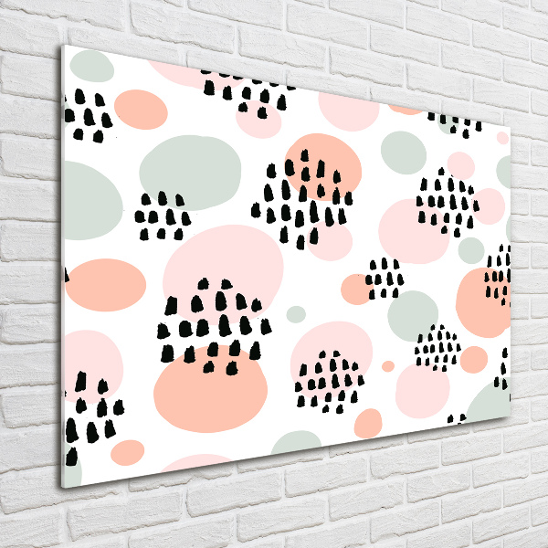 Quadro in verde Sfondo astratto