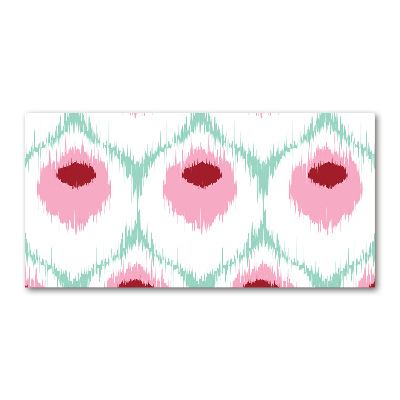 Quadro su vetro Motivo a pavone