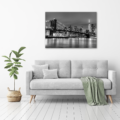 Quadro in vetro Ponte di Brooklyn