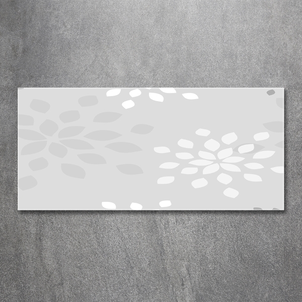 Quadro su vetro Motivo floreale