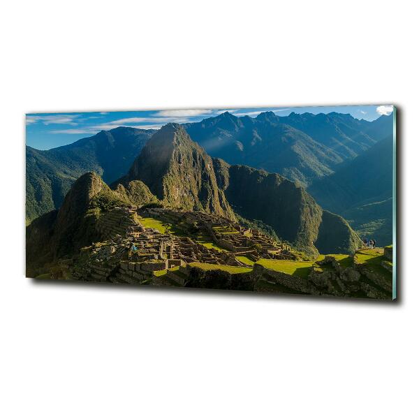 Quadro su vetro Rovine di Machu Picchu
