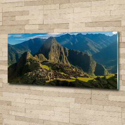 Quadro su vetro Rovine di Machu Picchu