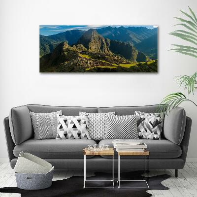 Quadro su vetro Rovine di Machu Picchu