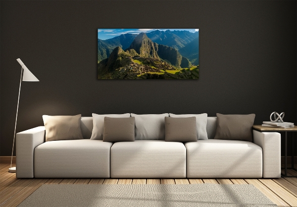 Quadro su vetro Rovine di Machu Picchu