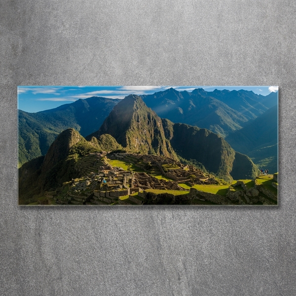Quadro su vetro Rovine di Machu Picchu
