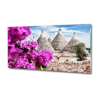 Quadro vetro Case Trulli