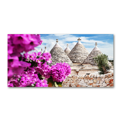 Quadro vetro Case Trulli