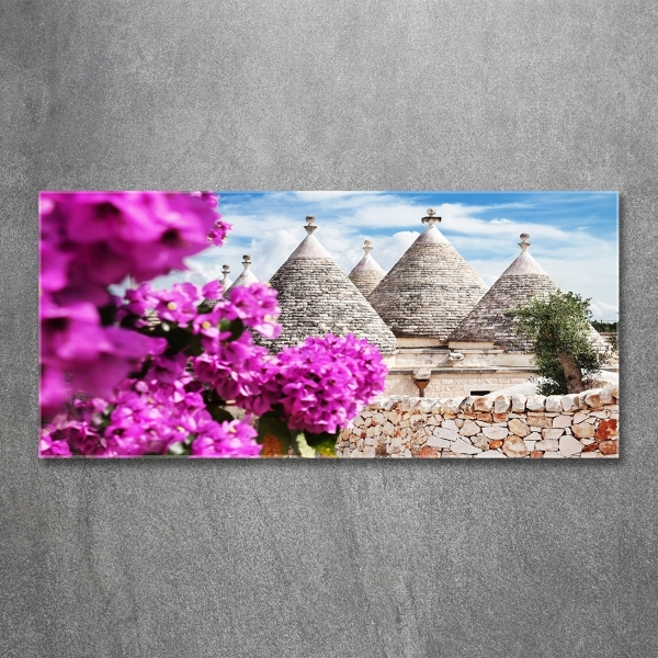 Quadro vetro Case Trulli