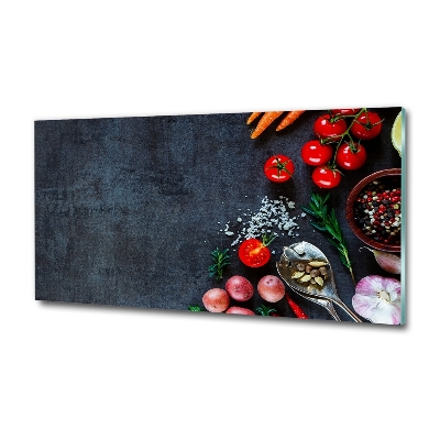 Quadro su vetro Ingredienti