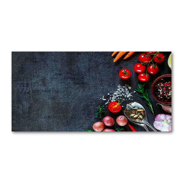 Quadro su vetro Ingredienti