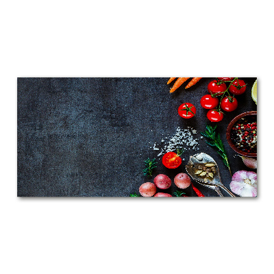 Quadro su vetro Ingredienti