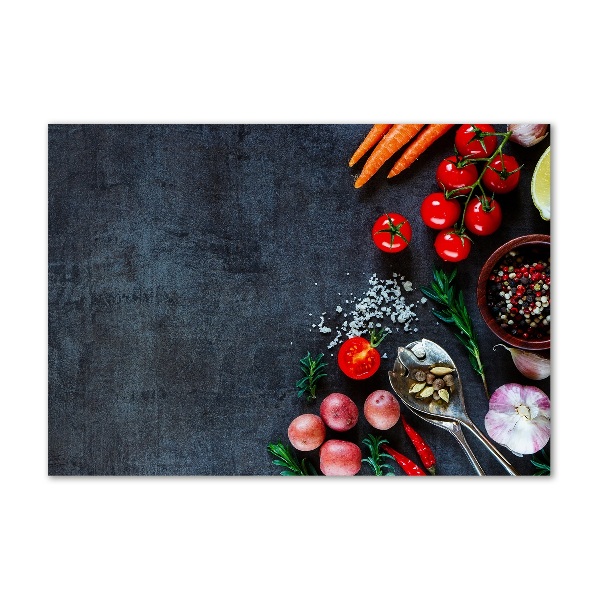 Quadro su vetro Ingredienti