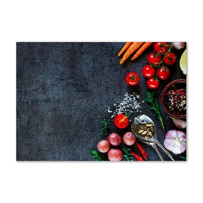 Quadro su vetro Ingredienti