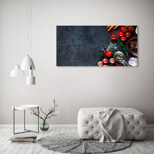 Quadro su vetro Ingredienti