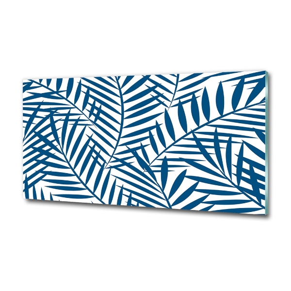Quadro vetro Foglie di palma