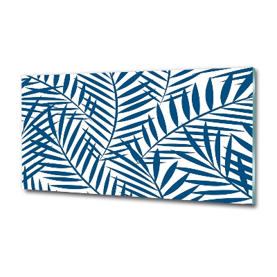 Quadro vetro Foglie di palma