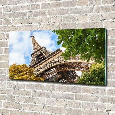 Quadro su vetro Torre Eiffel Parigi