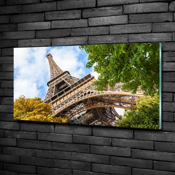 Quadro su vetro Torre Eiffel Parigi