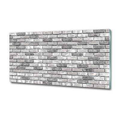 Quadro in vetro Muro di mattoni