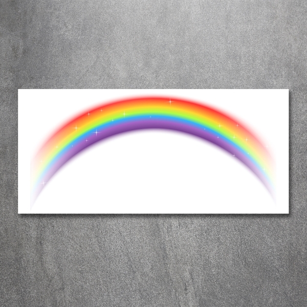 Quadro in vetro Arcobaleno