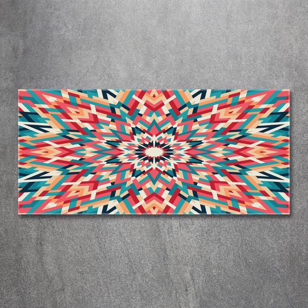 Quadro vetro Caleidoscopio