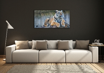 Quadro vetro Tigre