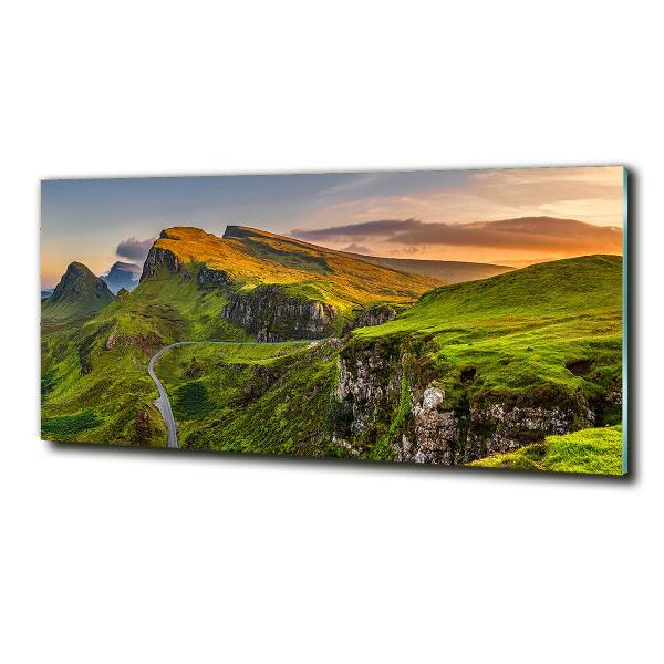 Quadro su vetro Highlands scozzesi