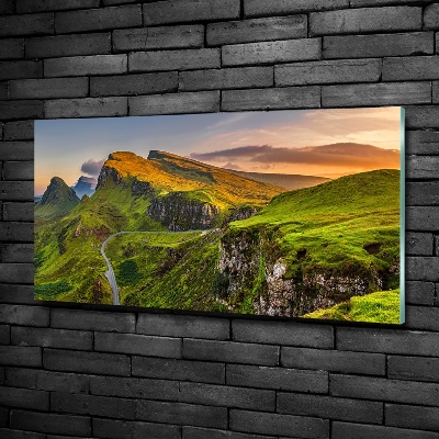 Quadro su vetro Highlands scozzesi