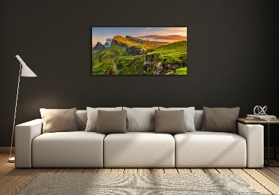 Quadro su vetro Highlands scozzesi