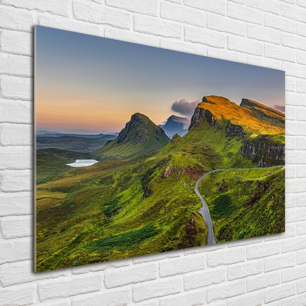 Quadro su vetro Highlands scozzesi