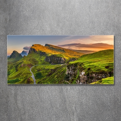 Quadro su vetro Highlands scozzesi
