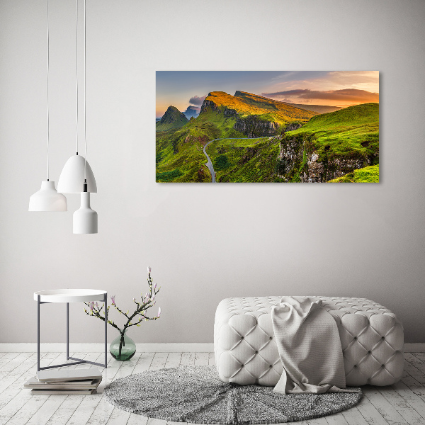 Quadro su vetro Highlands scozzesi