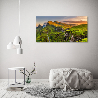 Quadro su vetro Highlands scozzesi