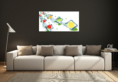 Quadro su vetro Cubetti di frutta