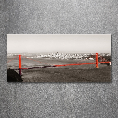 Quadro in verde Ponte di San Francisco