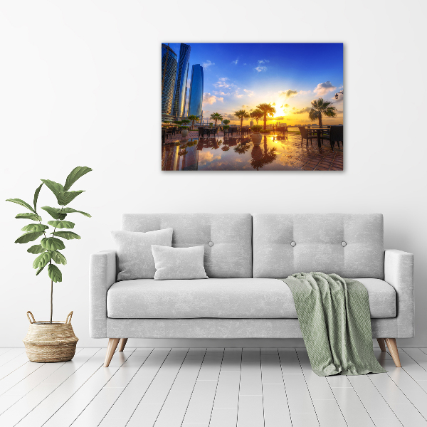 Quadro vetro Abu Dhabi Est
