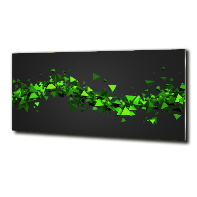 Quadro vetro Onda geometrica