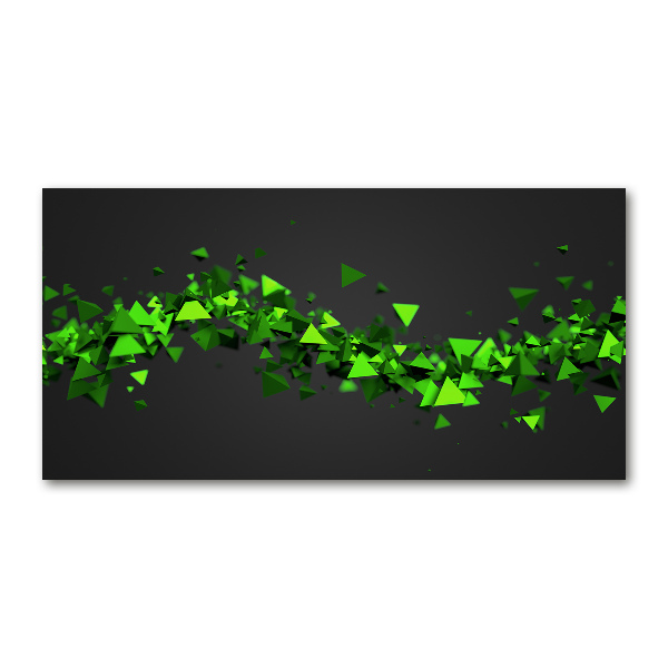 Quadro vetro Onda geometrica