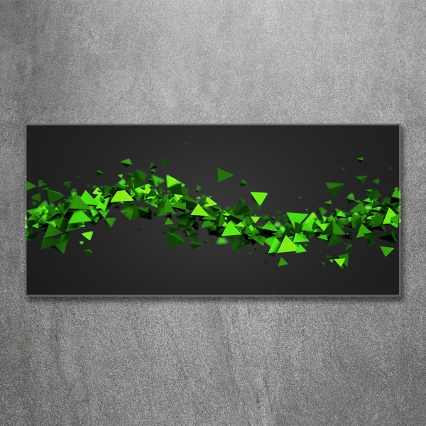 Quadro vetro Onda geometrica