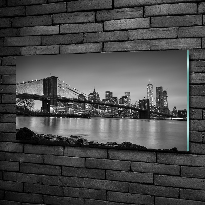 Quadro su vetro New York