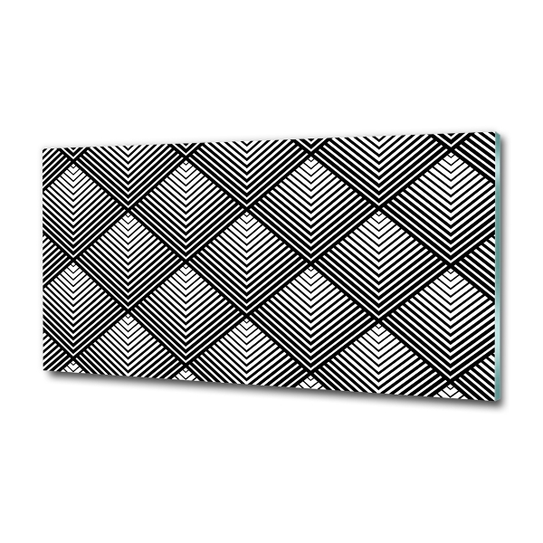 Quadro vetro Sfondo geometrico