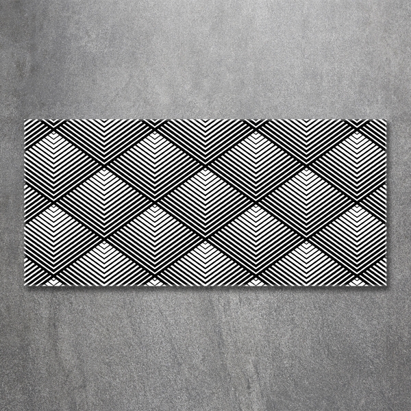 Quadro vetro Sfondo geometrico