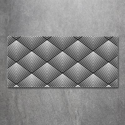 Quadro vetro Sfondo geometrico