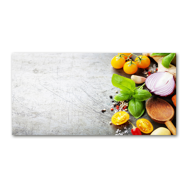 Quadro vetro Verdure