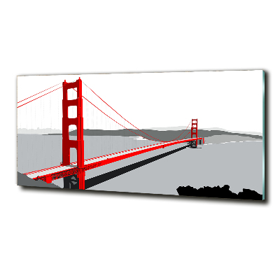 Quadro vetro Ponte di San Francisco