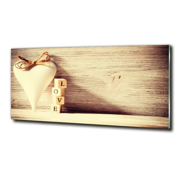 Quadro in verde Amore