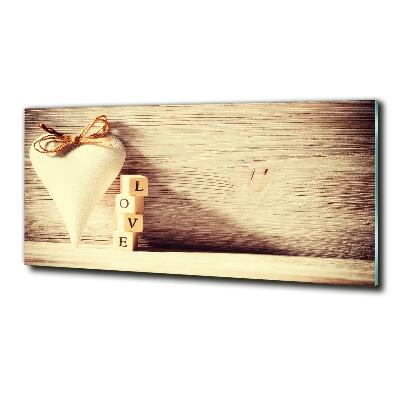 Quadro in verde Amore