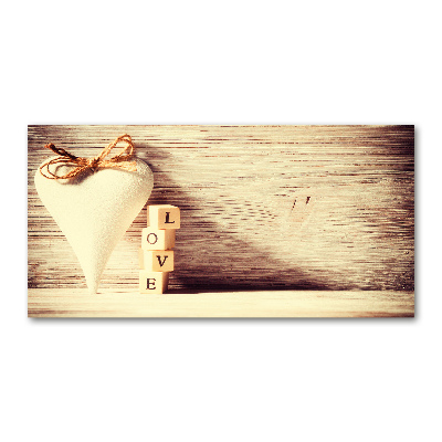 Quadro in verde Amore